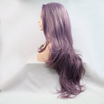 13*3" Lace Front Wigs Synthetic Long Wavy 24" 130% Density