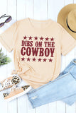 DIBS ON THE COWBOY Round Neck T-Shirt
