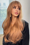 Natural Wave Full Machine Synthetic Wigs 26"