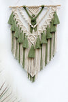 Two-Tone Macrame Wall Hanging