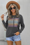 GOOD VIBES Graphic Sweatshirt