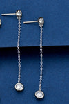 Moissanite Chain Earrings