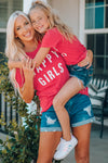 Happy Girls Text Youth Short Sleeve T-Shirt