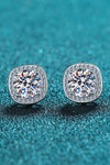 Let Me Love You Geometric Moissanite Stud Earrings