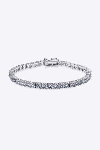 Moissanite 4.9 Carat Bracelet 925 Sterling Silver