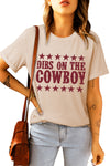 DIBS ON THE COWBOY Round Neck T-Shirt