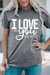I love When You Bring Me Coffee Crewneck T-Shirt