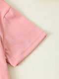 Chic Kid Life Graphic Round Neck Short Sleeve Tee