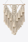 Boho Vibe Macrame Fringe Wall Hanging Decor