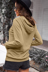 I'm Here For The Cowboys Printed Hoodie with Kangaroo Pocket
