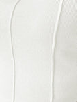 Seam Detail Lace-Up Tube Top