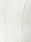 Seam Detail Lace-Up Tube Top