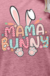 Chic Mama Bunny Easter Graphic Short Sleeve Tee