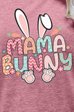 Chic Mama Bunny Easter Graphic Short Sleeve Tee