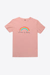 LOVE IS LOVE Rainbow Graphic T-Shirt
