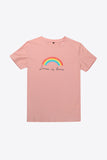 LOVE IS LOVE Rainbow Graphic T-Shirt