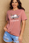 Simply Love Full Size BEING AWESOME IS EXHAUSTING Graphic Cotton Tee