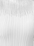 Mock Neck Ribbed Knit Tank