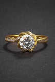 Kiss Me Once 1 Carat Moissanite Ring