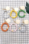 Assorted 4-Pack Wristlet Bead Key Chain