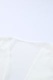 Tied Balloon Sleeve Cropped Blouse
