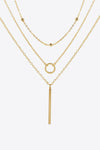 Basic Three-Piece Chain Necklace Set