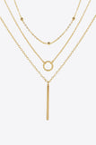 Basic Three-Piece Chain Necklace Set