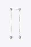 Moissanite Chain Earrings