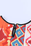 Embroidered Round Neck Short Sleeve Top