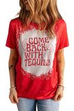 Slogan Graphic Round Neck Tee