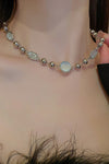 Looking Back Stone Necklace
