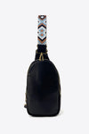Sling Bag Adjustable Strap PU Leather