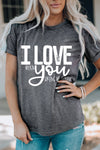 I love When You Bring Me Coffee Crewneck T-Shirt