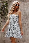 Tiered Leopard Babydoll Dress