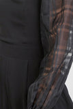 Dressy Black V-Neck Romper