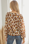 Casual Leopard Print Long Sleeve