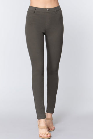 Knit Twill Jeggings