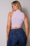 Not So Basic Crop Sleeveless Tank Top