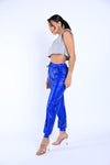Vegan Leather Jogger Pants