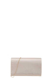 Stylish Plain Glitter Sparkle Chain Clutch Bag