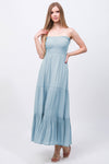 Strapless Maxi Dress