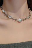 Looking Back Stone Necklace