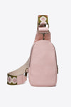 Sling Bag Adjustable Strap PU Leather