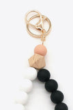 Assorted 2-Pack Multicolored Beaded Wristlet Keychain