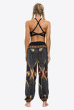 Exotic Style Printed Ruched Pants