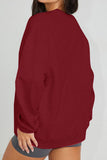 Simply Love Full Size DOGS MAKE ME HAPPY Graphic Sweatshirt