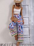 Boho High-Rise Wide Leg Pants