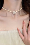 Flower Pearl Necklace
