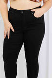 Judy Blue Mila Full Size High Waisted Shark Bite Hem Skinny Jeans