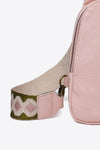 Sling Bag Adjustable Strap PU Leather